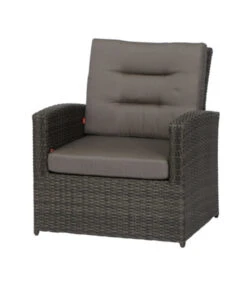 Siena Garden Lounge-Sessel Porto, Grau -Garten Moebel Haus Geschaft 1786003 WE DE 001 PortoLoungeSesselgrau