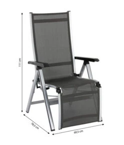 MWH Relaxsessel Elements, Silber -Garten Moebel Haus Geschaft 1895481 WE BG 001 ElementsRelaxsesselSilberAnthrazith