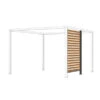 Siena Garden Schattenmanufaktur® Pergola Blende Holzoptik