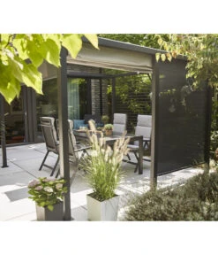 Siena Garden Schattenmanufaktur® Pergola Blende Ranotex, Ca. B150/H210 Cm -Garten Moebel Haus Geschaft 2048874 WE MO 008 ManufakturBlendeRanotex150