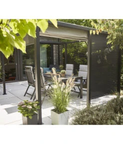 Siena Garden Schattenmanufaktur® Pergola Blende Ranotex, Ca. B150/H210 Cm -Garten Moebel Haus Geschaft 2048874 WE MO 009 ManufakturBlendeRanotex150