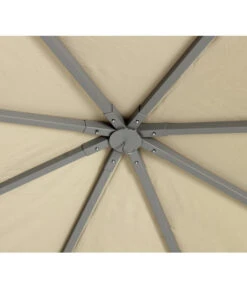 Tepro Gartenpavillon Marabo, Ca. B305/H275/T305 Cm -Garten Moebel Haus Geschaft 2190643 WE DE 002 PavillonMaraboTaupe