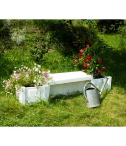 KHW Kunststoff-Gartenbank Berlin -Garten Moebel Haus Geschaft 2547339 WE MO 002 BankBerlinweiss