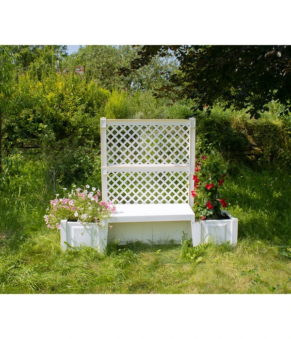 KHW Kunststoff-Gartenbank Kopenhagen 4 KHW Kunststoff-Gartenbank Kopenhagen – Bild 2