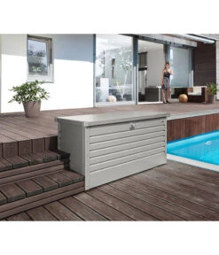 Biohort FreizeitBox 130, Ca. B134/H71/T62 Cm -Garten Moebel Haus Geschaft 2816585 WE MO 002 BiohortFreizeitbox130silber