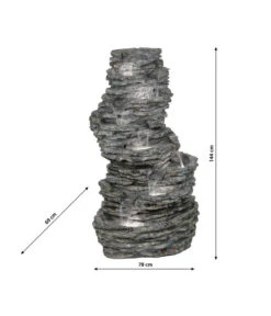 Dehner Polyresin-Gartenbrunnen Torino, Ca. H144 Cm 10 Dehner Polyresin-Gartenbrunnen Torino, Ca. H144 Cm -Garten Moebel Haus Geschaft 2873792 WE BG 001 DehnerGartenbrunnenTorino
