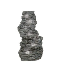 Dehner Polyresin-Gartenbrunnen Torino, Ca. H144 Cm