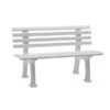 Blome Bank Ibiza, 2-Sitzer -Garten Moebel Haus Geschaft 310698 WE FS 001 KunststoffbankIbizaweiss