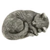 Denscho Stein-Katze Schlafend, 22 X 27 X 11 Cm