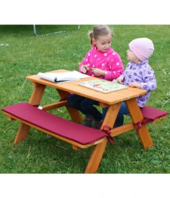 Habau Kinder Picknickbank, 89 X 79 X 50 Cm -Garten Moebel Haus Geschaft 4031092 WE MO 002 Kinderpicknickbank