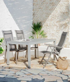 Dehner Ausziehtisch Chicago, Ca. B160-210/H74/T90 Cm -Garten Moebel Haus Geschaft 4210381 WE MO 002 GruppeChicagoNEU