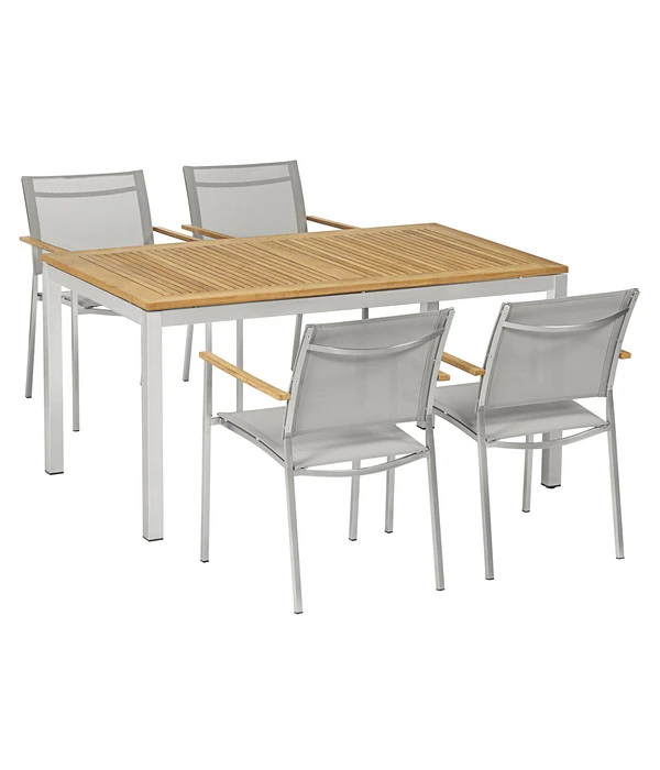 Dehner Gartentisch Toulouse, Ca. B152/H75/T90 Cm 4 Dehner Gartentisch Toulouse, Ca. B152/H75/T90 Cm – Bild 3