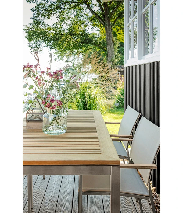 Dehner Gartentisch Toulouse, Ca. B152/H75/T90 Cm 7 Dehner Gartentisch Toulouse, Ca. B152/H75/T90 Cm – Bild 6