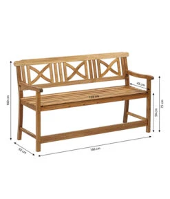 Dehner Gartenbank Malmoe -Garten Moebel Haus Geschaft 4223186 WE BG 001 DehnerParkbankMalmoe