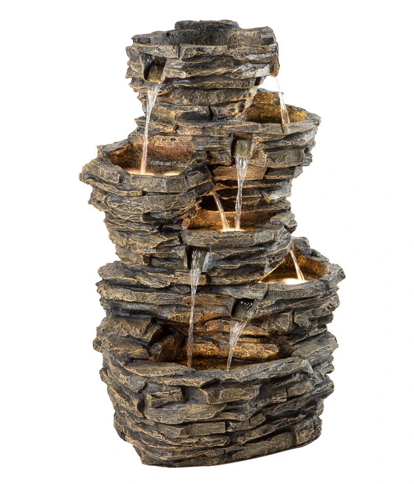 Dehner Polyresin-Gartenbrunnen Largo, Ca. B60,8/H98/T50 Cm 4 Dehner Polyresin-Gartenbrunnen Largo, Ca. B60,8/H98/T50 Cm – Bild 2