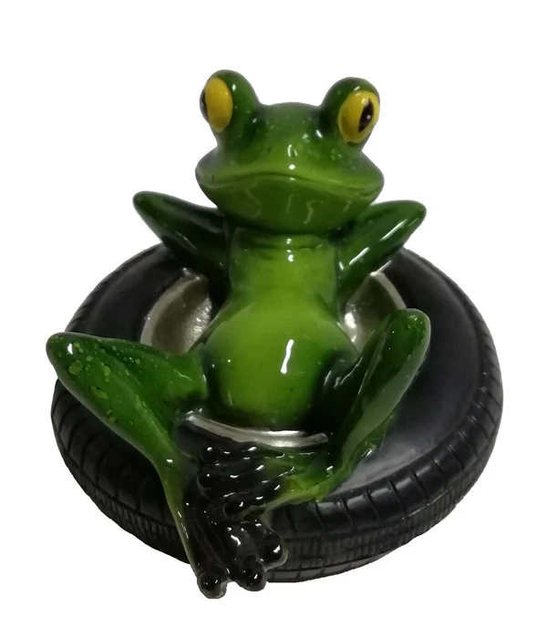 Dehner Kunststoff-Schwimmfigur Frosch Im Reifen, Ca. H8,7 Cm 3 Dehner Kunststoff-Schwimmfigur Frosch Im Reifen, Ca. H8,7 Cm