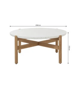 Dehner Tisch Portofino, Ca. Ø80/H37,8 Cm -Garten Moebel Haus Geschaft 6670681 WE BG 001 DehnerTischPortofinoGross