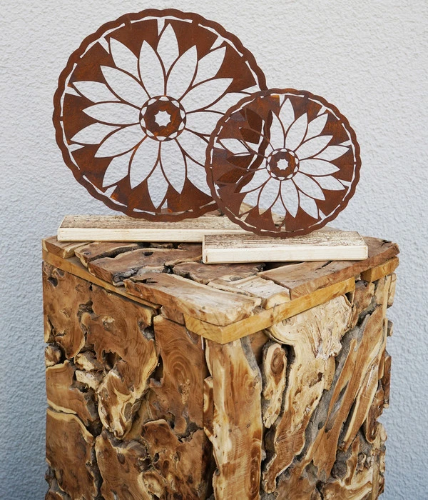 Badeko Metall-Blume Tina, Ca. H32,5 Cm 4 Badeko Metall-Blume Tina, Ca. H32,5 Cm – Bild 2