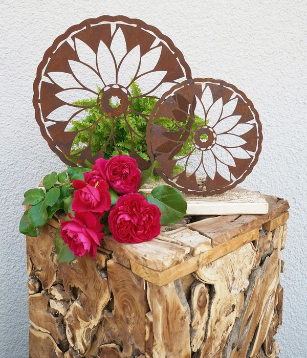 Badeko Metall-Blume Tina, Ca. H32,5 Cm 5 Badeko Metall-Blume Tina, Ca. H32,5 Cm – Bild 3