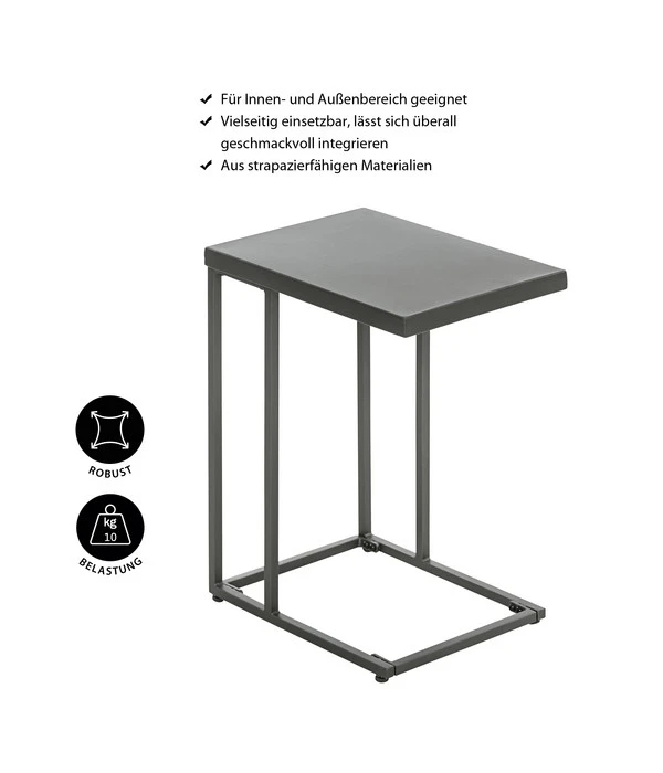 Dehner Beistelltisch Noah, Ca. B43/H56/T30,5 Cm 7 Dehner Beistelltisch Noah, Ca. B43/H56/T30,5 Cm – Bild 5