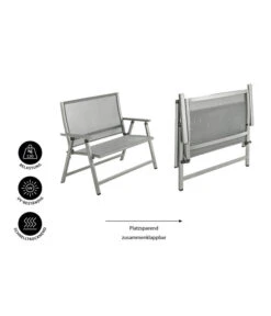 Dehner Klappbank Chicago, 2-Sitzer -Garten Moebel Haus Geschaft 6701783 WE IG 001 KLAPPBANKCHICAGO