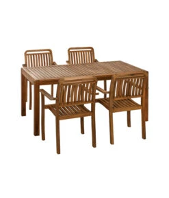 Dehner Gartentisch Lima, Ca. B160/H75/T90 Cm -Garten Moebel Haus Geschaft 6708713 WE FS 003 GruppeLima