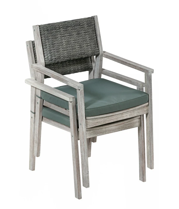 Dehner Stapelstuhl Stockholm 4 Dehner Stapelstuhl Stockholm – Bild 2