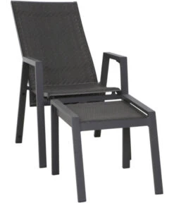 Siena Garden Hocker Savona -Garten Moebel Haus Geschaft 6776579 WE FS 007 HOCKER SAVONA ANTHRAZIT SCHWARZ