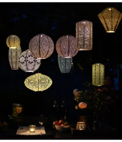 Lumiz Solar-Lampion Round Marrakesh, Ca. Ø30/H29 Cm -Garten Moebel Haus Geschaft 6814206 WE MO 002 Solarleuchte 1