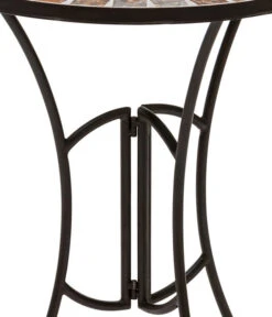 Dehner Mosaiktisch Grazia Halbrund, Ca. B60/H72,5/T31,5 Cm -Garten Moebel Haus Geschaft 6875132 WE DE 002 TischGrazia