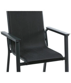 Dehner Stapelstuhl Cleveland, Dunkelgrau -Garten Moebel Haus Geschaft 6894133 WE DE 001 StapelstuhlClevelandNeu