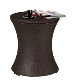 Keter Beistelltisch Pacific Cool Bar, Ca. Ø49,5/H57-82,5 Cm -Garten Moebel Haus Geschaft 6894877 WE DE 001 pacificcoolbar