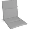 KETTtex Niederlehnerpolster Lindos Hellgrau, Ca. B100/H4/T50 Cm -Garten Moebel Haus Geschaft 6907158 WE FS 001 KETTtexNiederlehnerpolsterLindosHellgrau