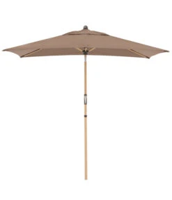 Doppler Sonnenschirm Aluwood Ultra, Rechteckig, Ca. B210/T140 Cm