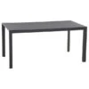 Siena Garden Gartentisch Ricon, Ca. B160/H75/T90 Cm -Garten Moebel Haus Geschaft 6986533 WE FS 001 RiconTischMAnthrazitFGlasNeu